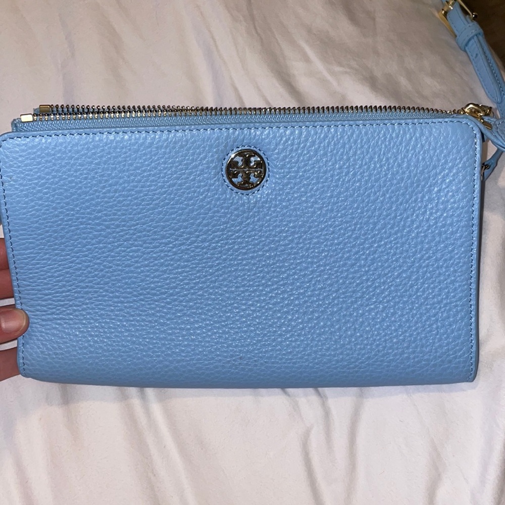 Tory Burch Light Blue Crossbody Bag